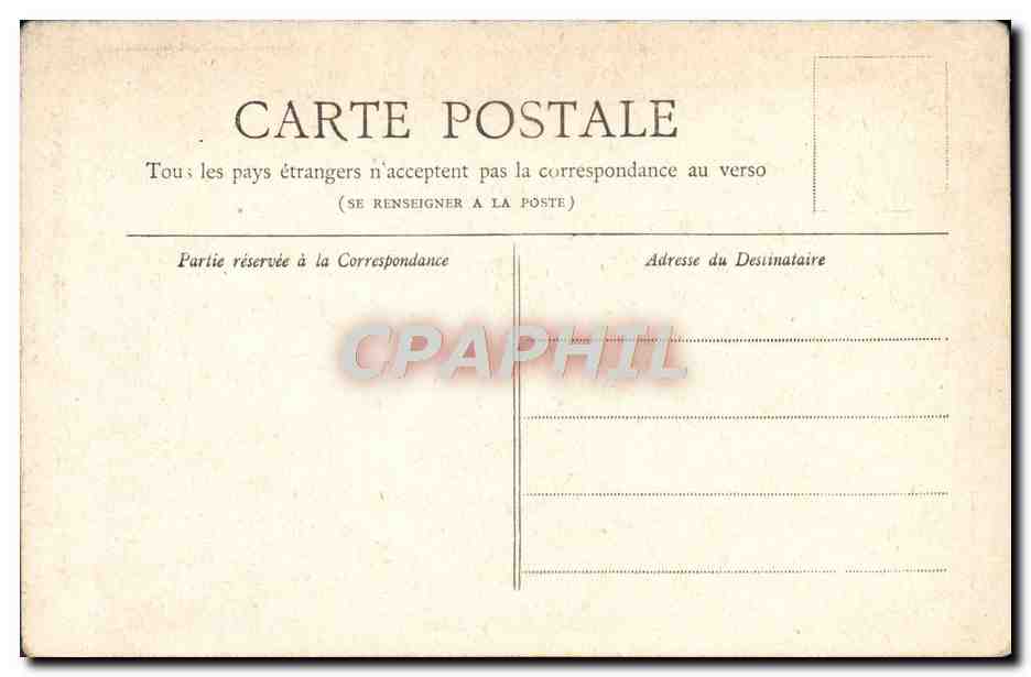CPA Collection Petit Journal Paris Les Invalides — Verso