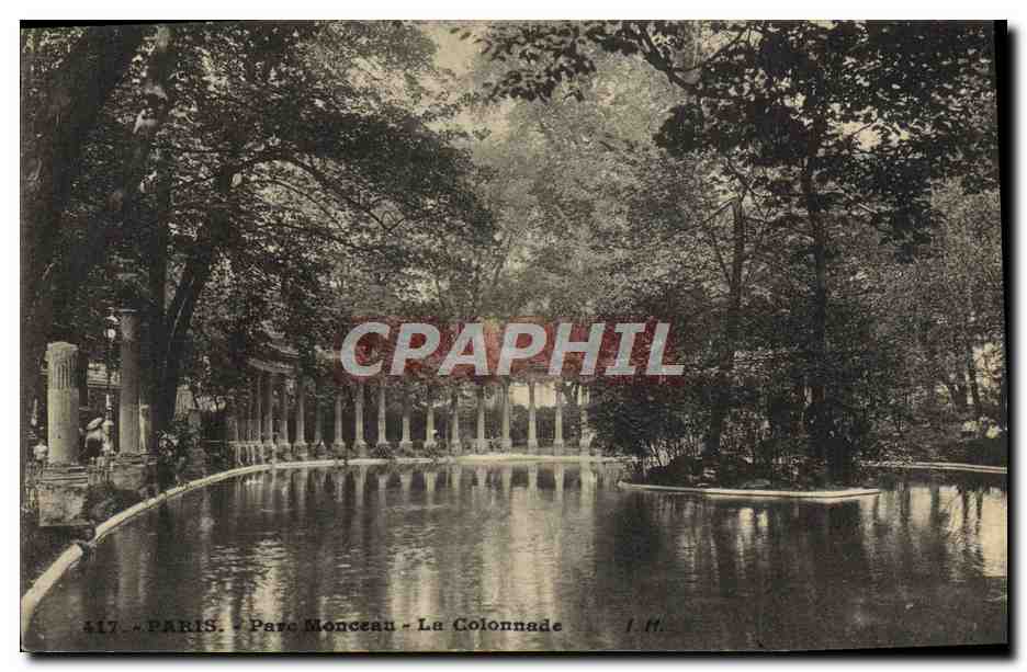 CPA Paris Parc Monceau La Colonnade