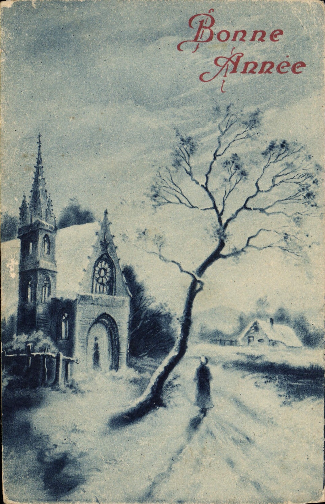 CPA Bonne Annee