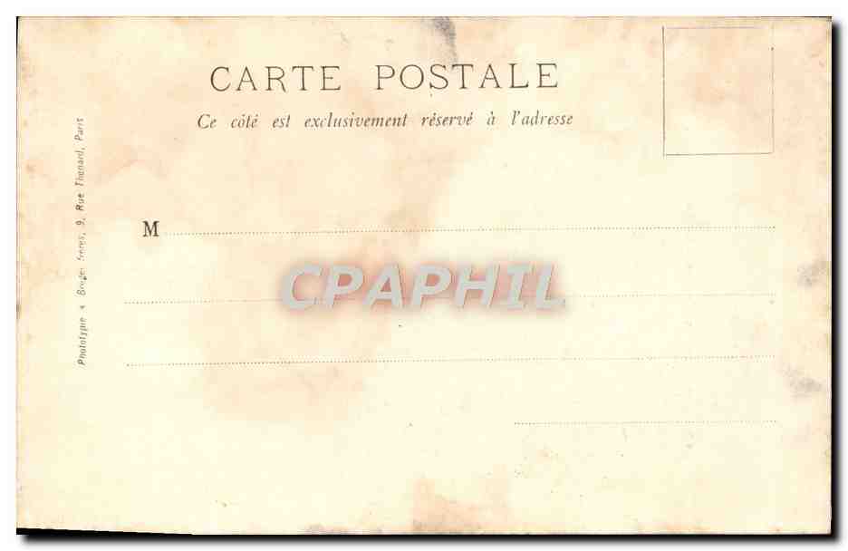 CPA Chateau De Sully Sur Loire Les tours restaurees — Rückseite