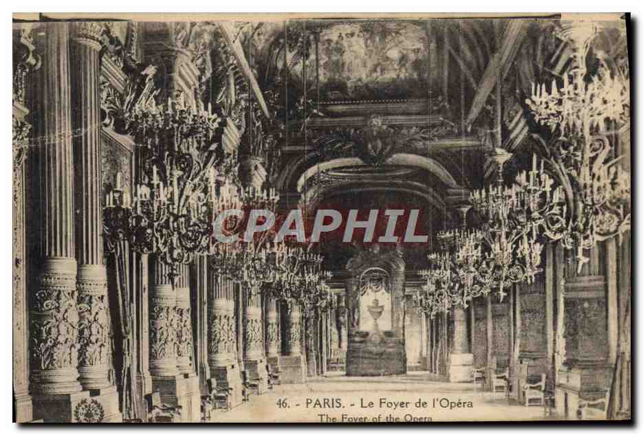CPA Paris Le Foyer de L'Opera