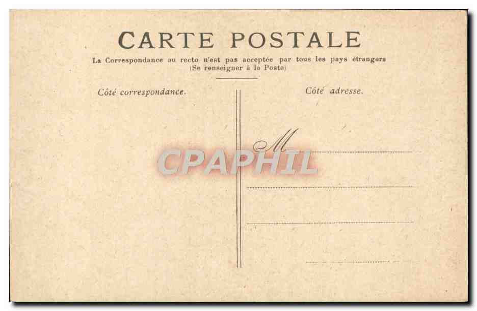 CPA Versailles Portrait de Marie Antoinette Vigee Lebrun — Verso