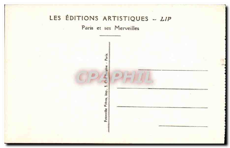 CPA Paris Le Pantheon Terroir monument a Diderot et a l'encyclopedie  — Rückseite