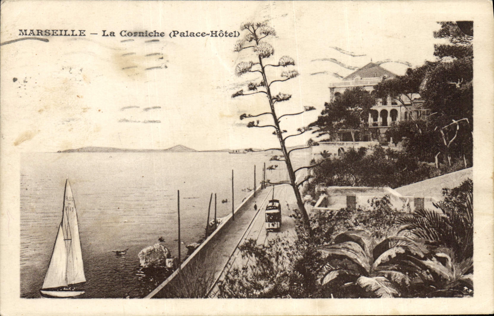 Marseille — La Corniche (Palace-Hôtel) — éditeur non identifié