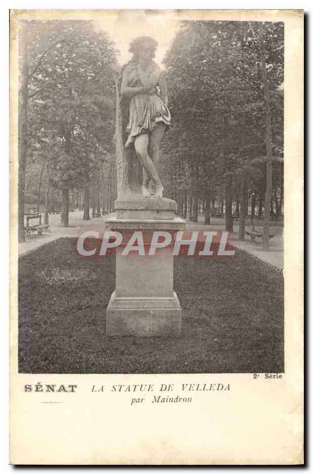 CPA Senat La Statue De Velleda par Maindron