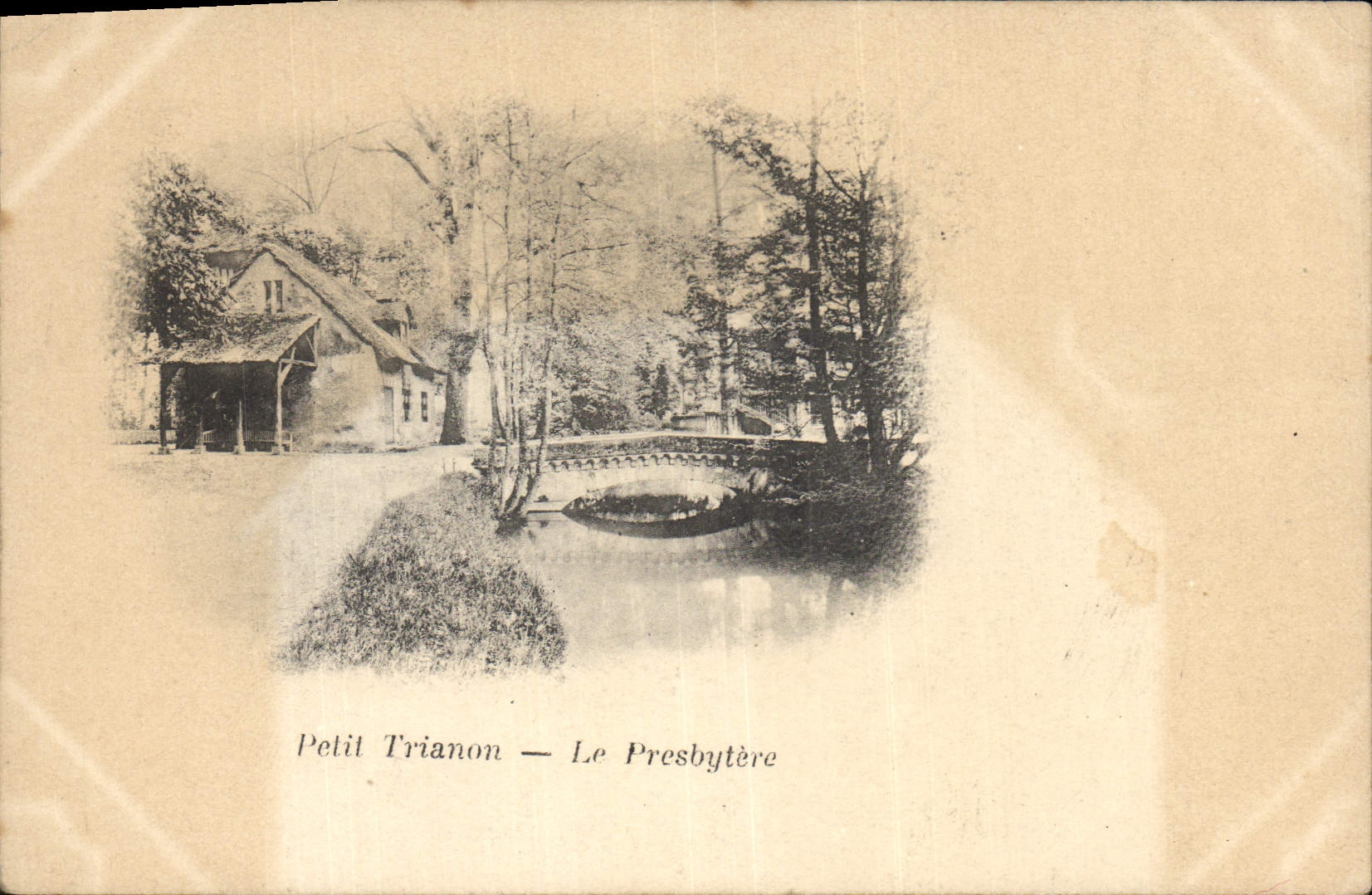 CPA Petit Trianon Le Presbytere Versailles