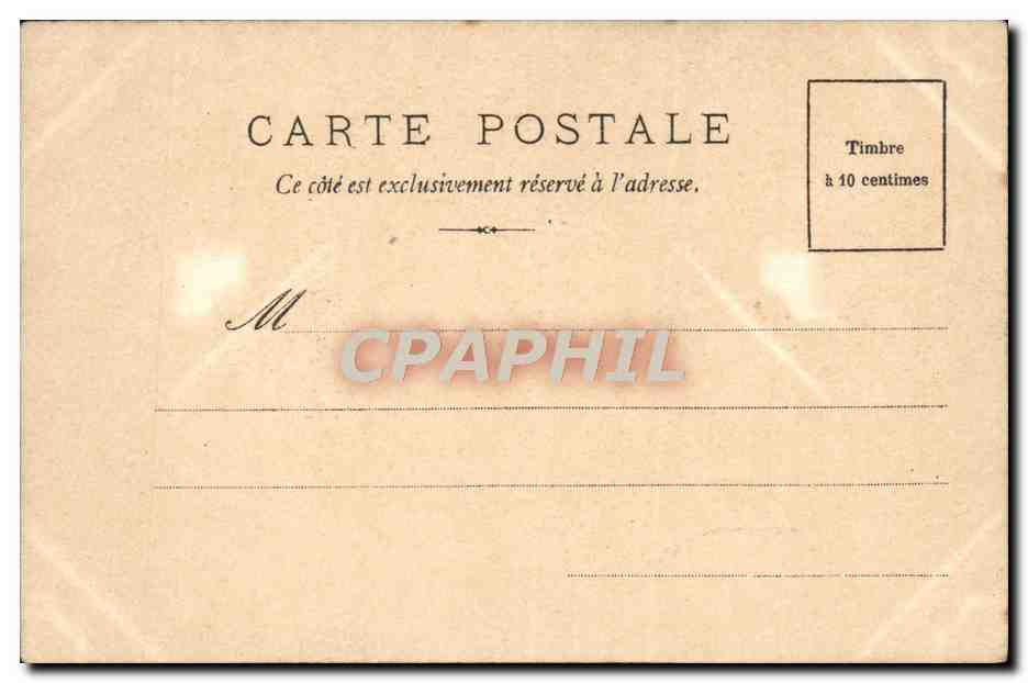 CPA Petit Trianon Le Presbytere Versailles — Verso
