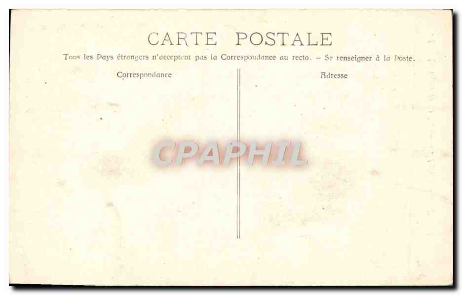 CPA Basilique de St Maximin Autel Corpus Domini — Rückseite