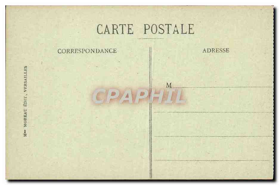 Versailles - Le Parc - La Colonnade ; au milieu "Le Rapt de Proserpine par Pluton, Dieu des Enfers" (de Girardon) — Verso