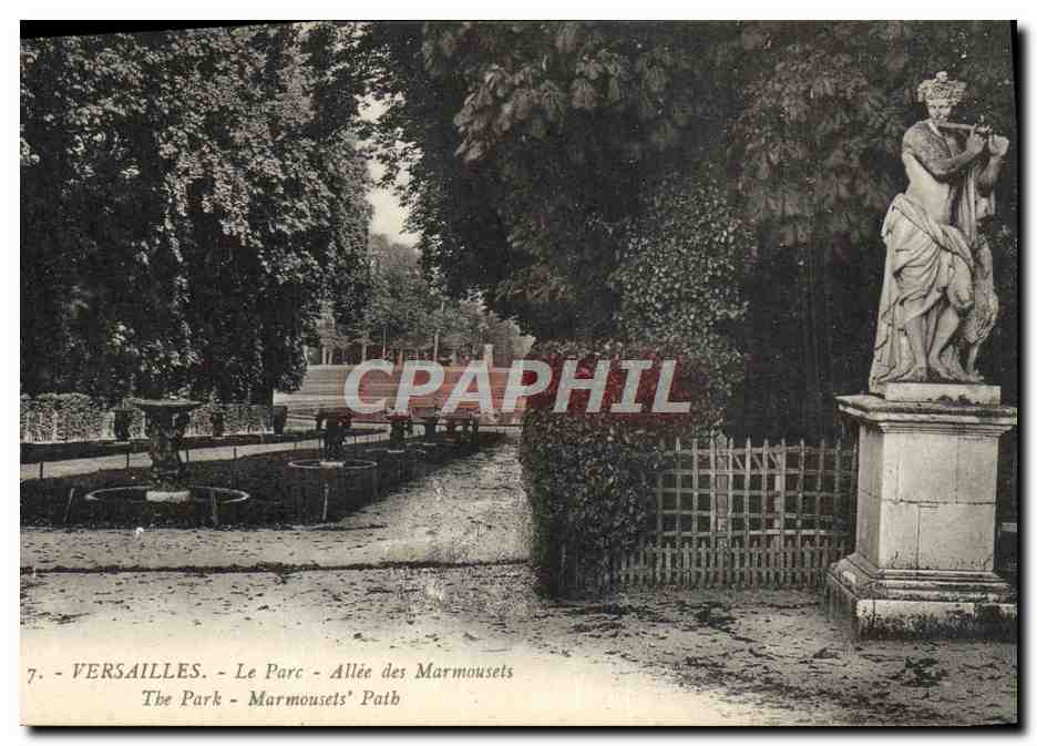 CPA Versailles Le Parc Allee des Marmouset