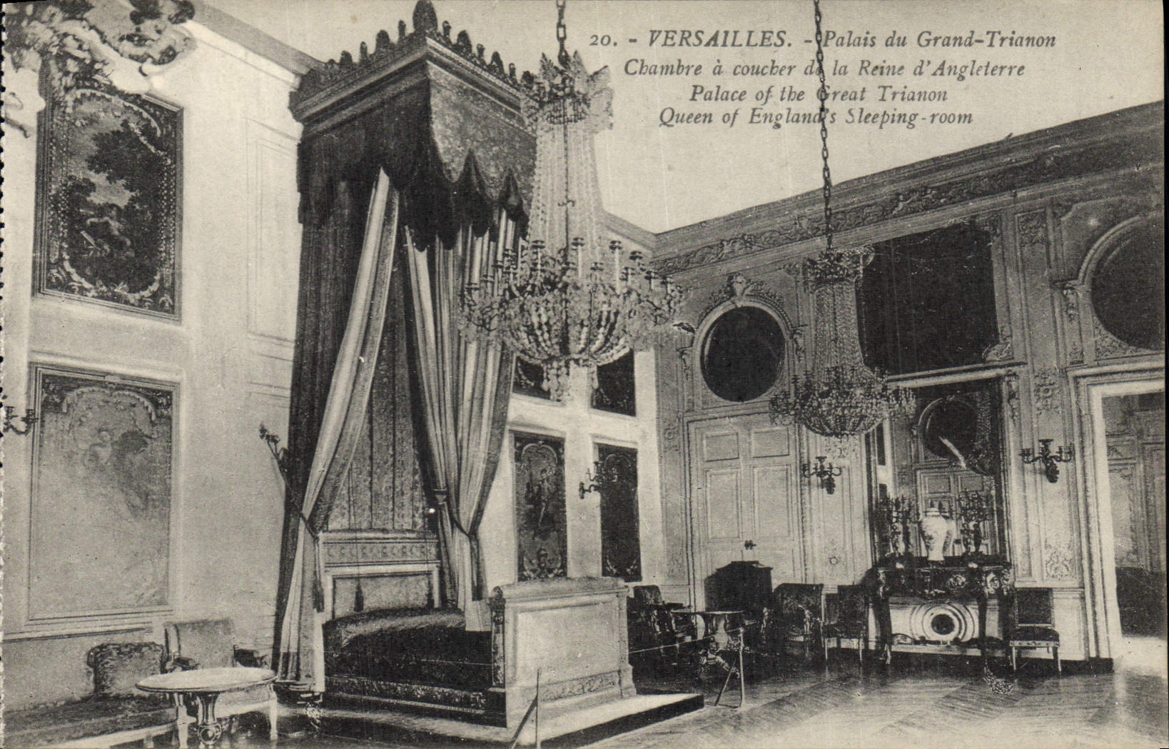 Versailles - Palace of the Grand Trianon - Queen of England's Bedroom