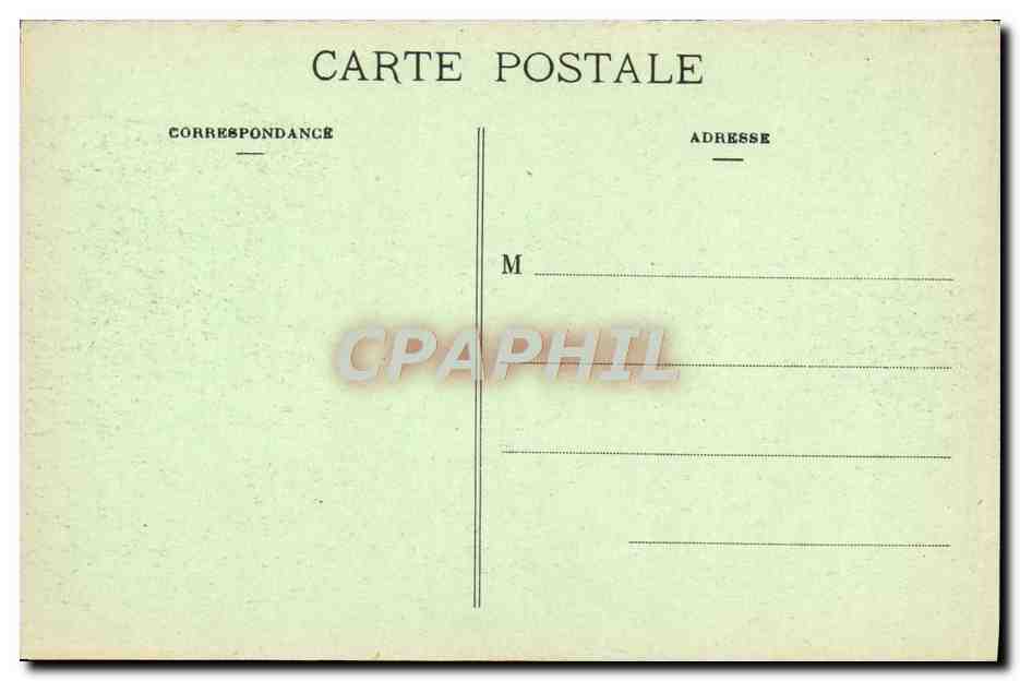 CPA Nancy L'Hemicycle de la Place Carriere et le palais du gouvernement — Rückseite