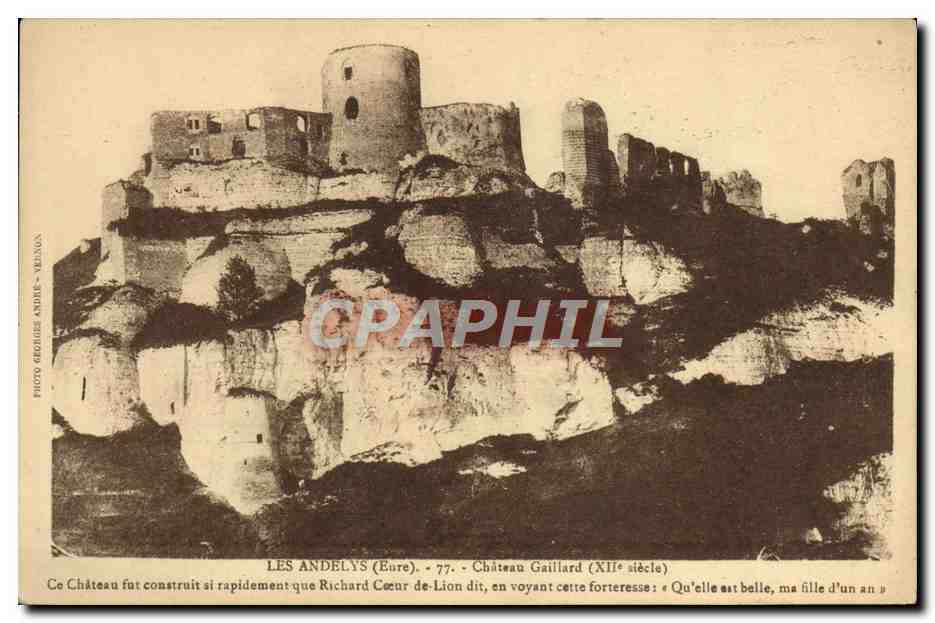 Les Andelys (Eure) — Château Gaillard (XIIe siècle) — Photo Géorgie André-Velina, n°77