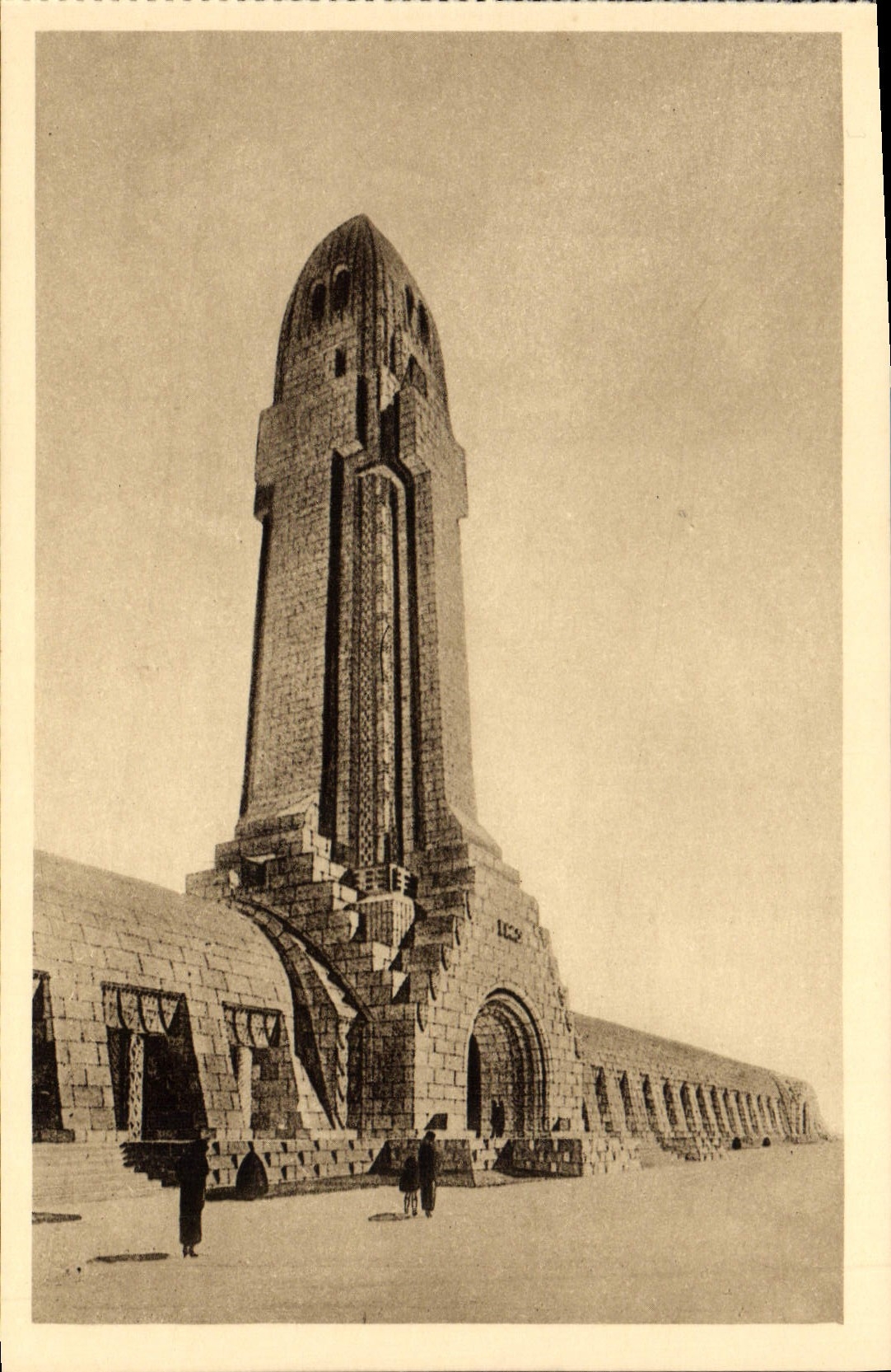 CPA Verdun et Tour du Phare de Douaumont Militaria