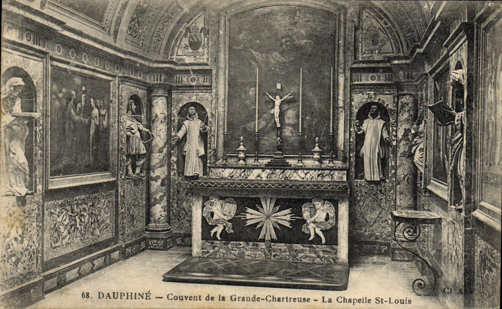 CPA Dauphine Couvent de la Grand Chartreuse La Chapelle St Louis