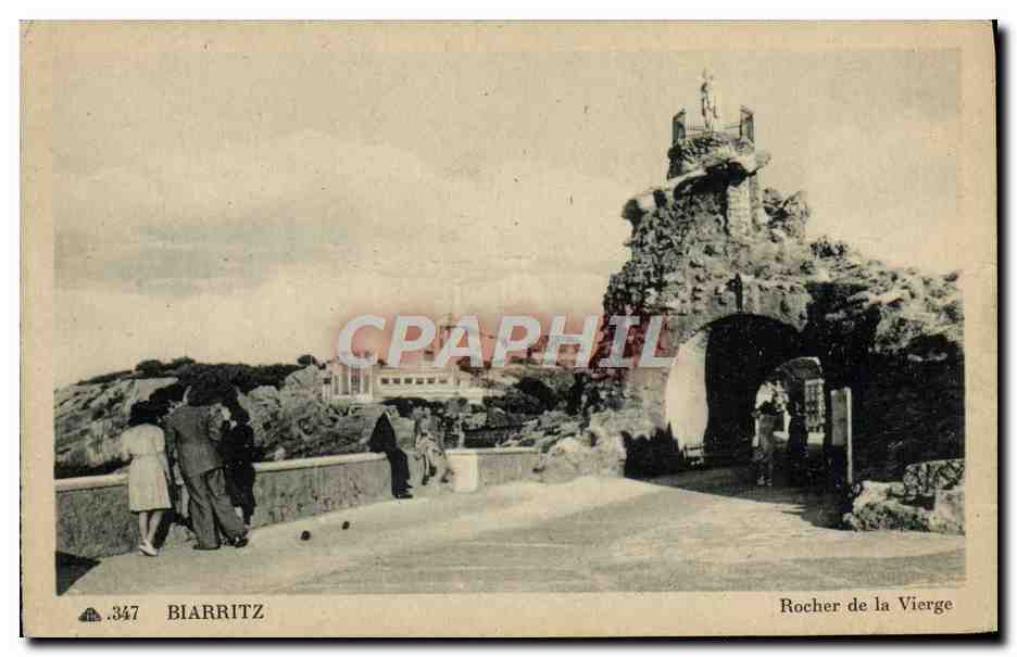 CPA Biarritz Rocher de la Vierge