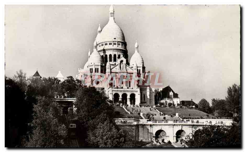 CPM Paris Le Sacre Coeur