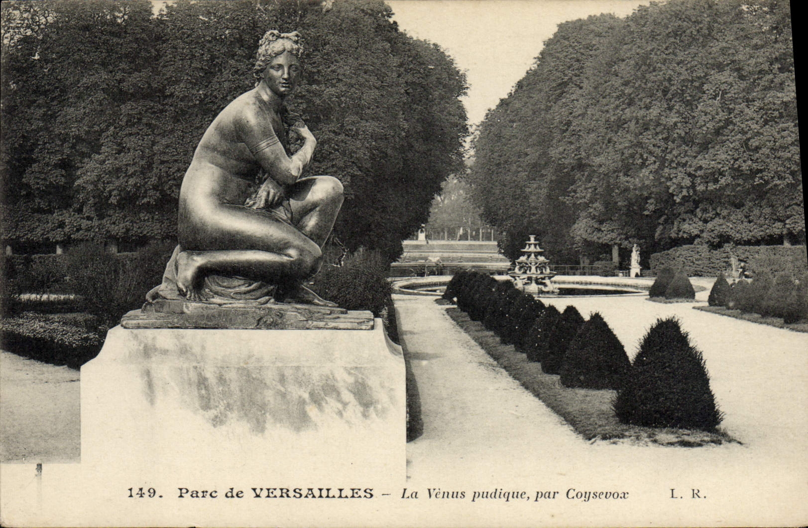 CPA Parc de Versailles La Venus Pudique Par Coysevox