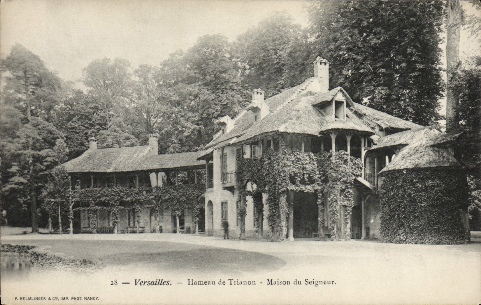 Versailles — Hameau de Trianon — Maison du Seigneur — P. Helmlinger & Cie, Imp. Phot. Nancy