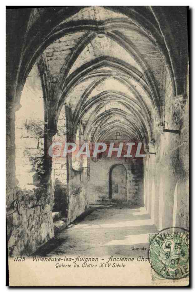 Villeneuve-les-Avignon — Ancienne Château, Galerie du Cloître XIV Siècle — Guende, n°1123