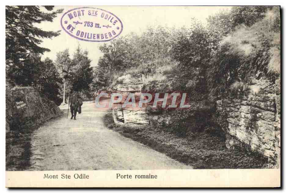 CPA Mont Saint Odile Porte romaine