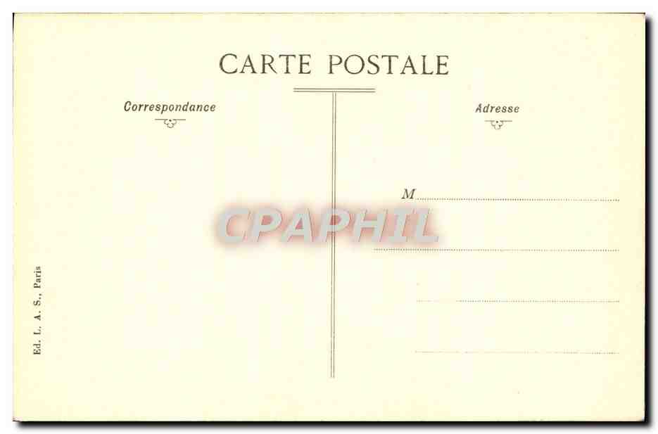 CPA Holbein Poyns — Verso