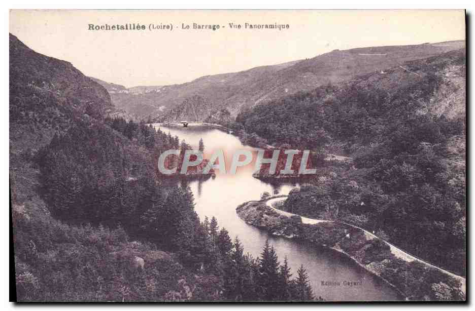 CPA Rochetaillee Le Barrage Vue Panoramique