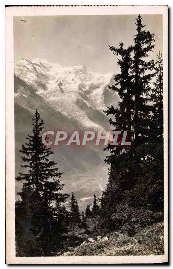 CPM Chamonix et le Mont Blane Vue de la Flegere