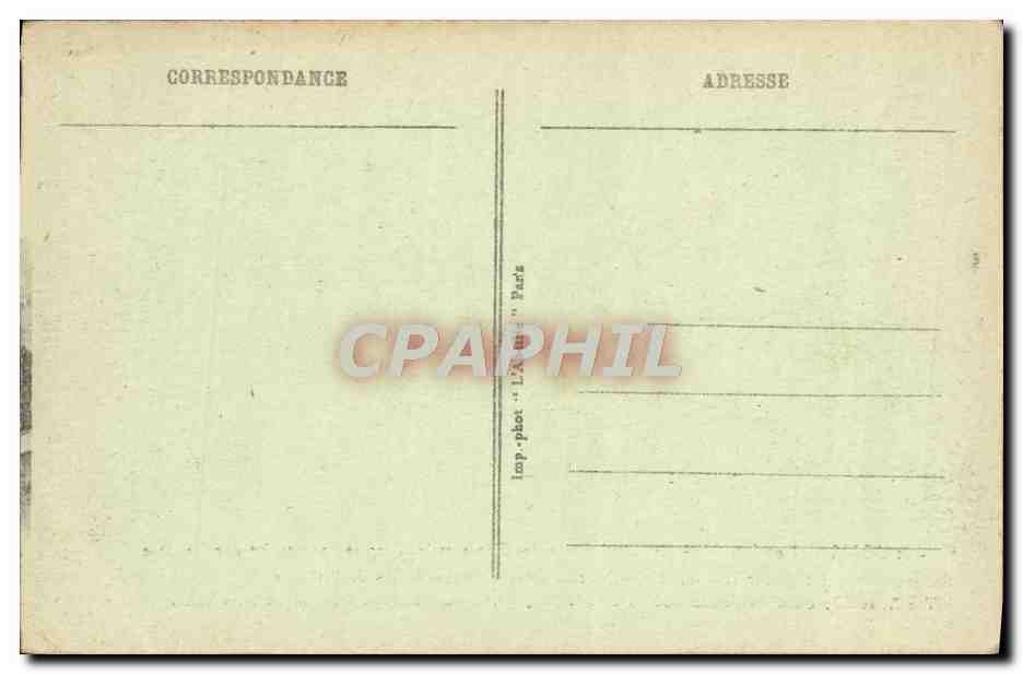 St-GERMAIN-en-LAYE - Le Rond-Point des Roses et la Terrasse construite par Lenôtre (longueur 2.400 mètres) - Éditeur LARDENÈSE PARIS — Verso
