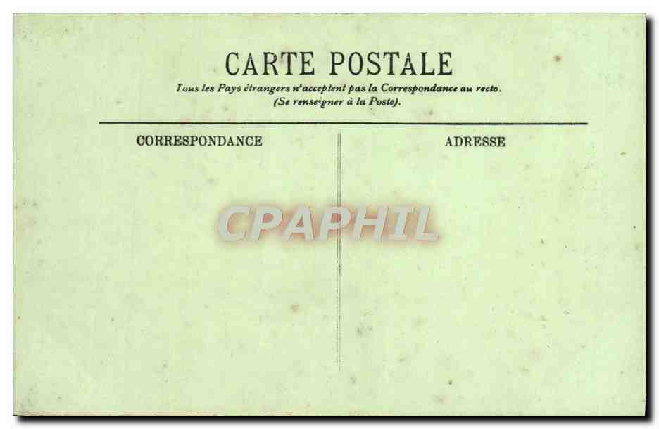 CPA Compiegne Le Chateau Salon de reception des souverains etrangers — Rückseite