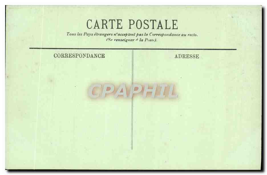 Compiègne — Le Château — Salle à Manger — LL. — n° 91 — Rückseite