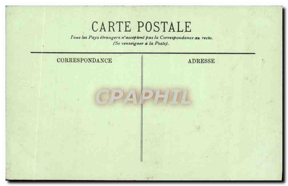 Compiègne — Le Château - Galerie Natoire — LL. — Rückseite