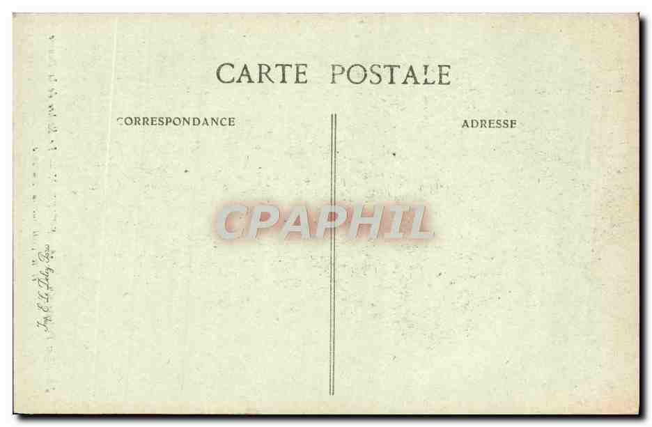 Les Alpes Pilloresques — SISTERON — Le Rocher de la Durance et le Pont sur la Durance — Éditeur E.D. n° 46 — Rückseite