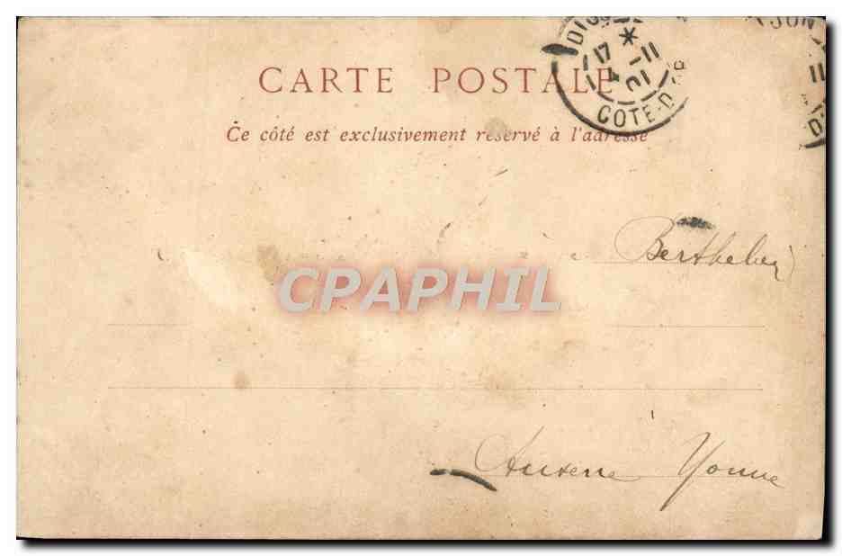 Musée de Dijon — Pleurants du Tombeau de Jean sans Peur — ND Phot — Verso