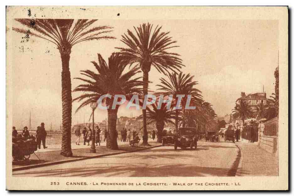 CPA Cannes La Promenade De La Croisette