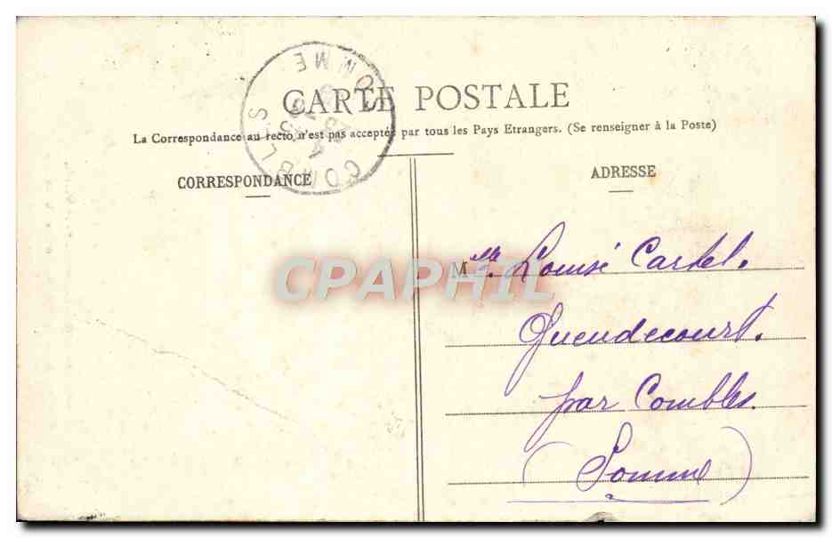 CPA Vienne Cathedrale Saint Maurice Mausolee du cardinal de Montmorin — Back