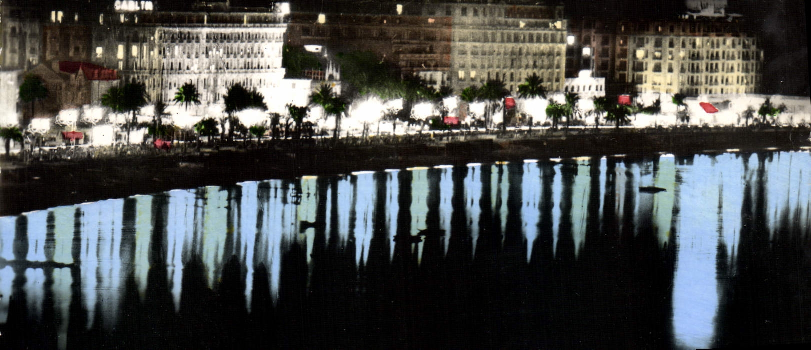 CPM Cannes La Croisette La nuit 