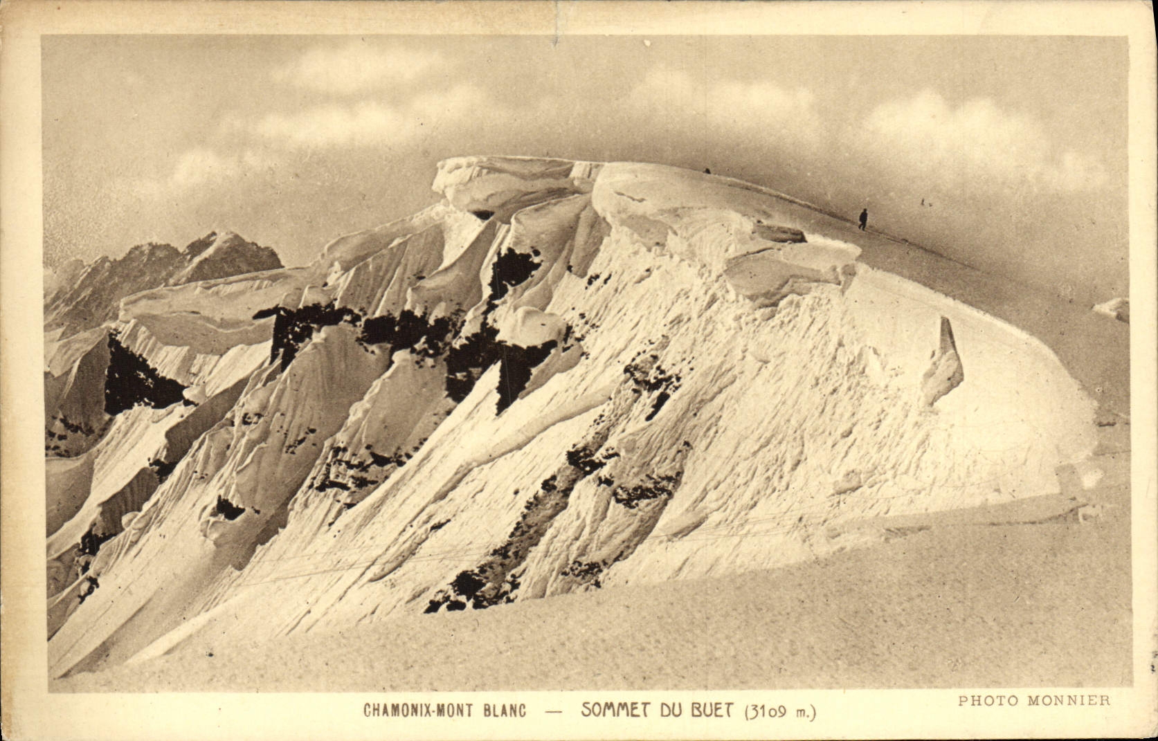 CPA Chamonix Mont Blanc Sommet Du Buet