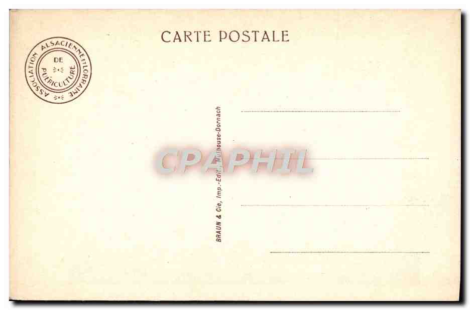 CPA Femme Enfants — Rückseite