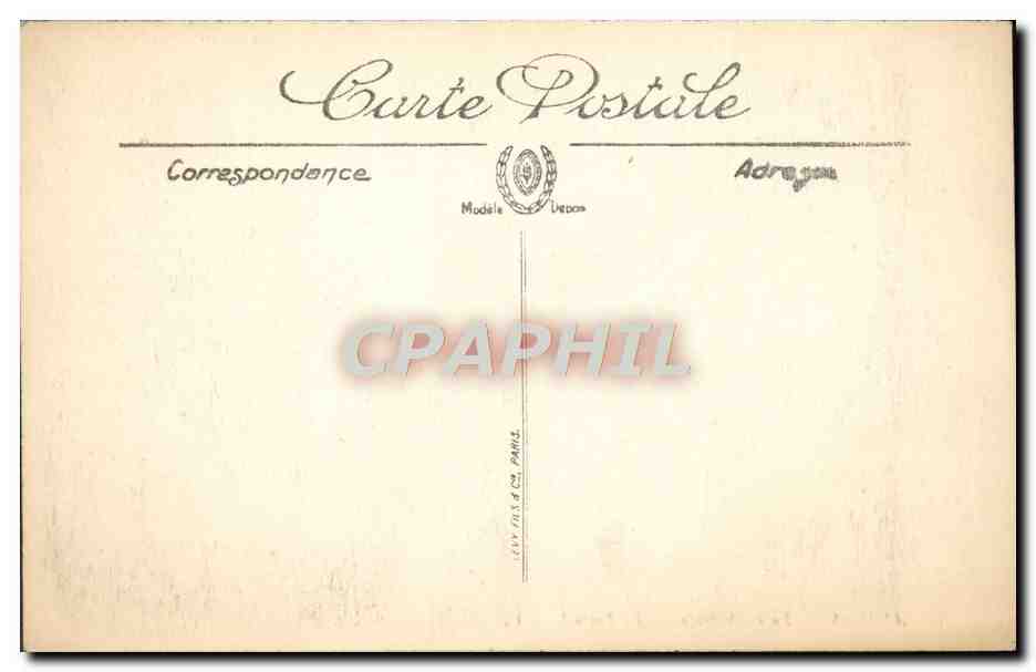 CPA Amiens La Cathedrale Le portail — Rückseite