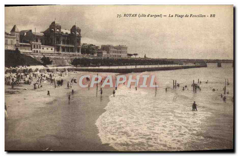CPA Royan La Plage De Foncillon