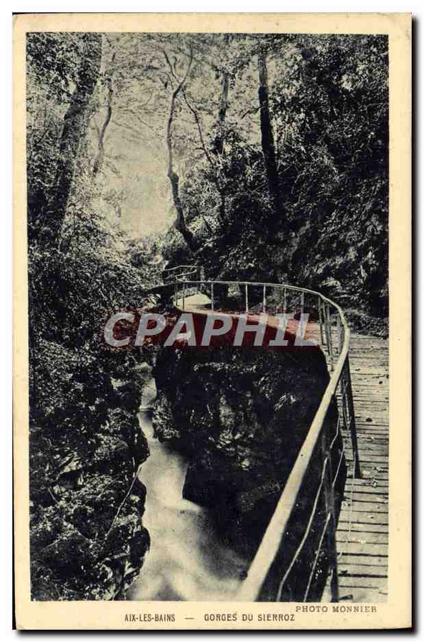 CPA Aix Les Bains Gorges Du Sierroz