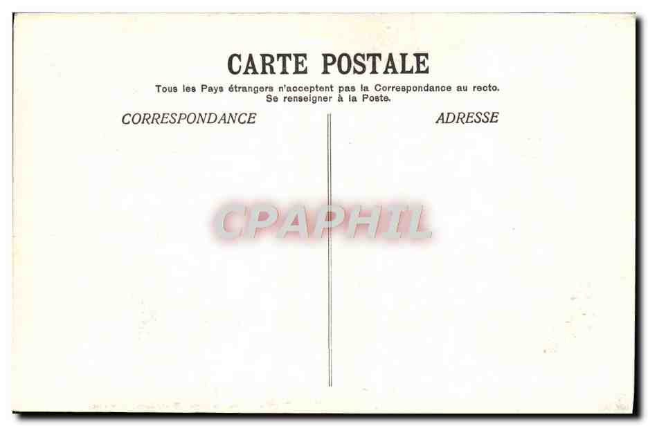 CPA Grenoble La Crypte De St Laurent — Verso