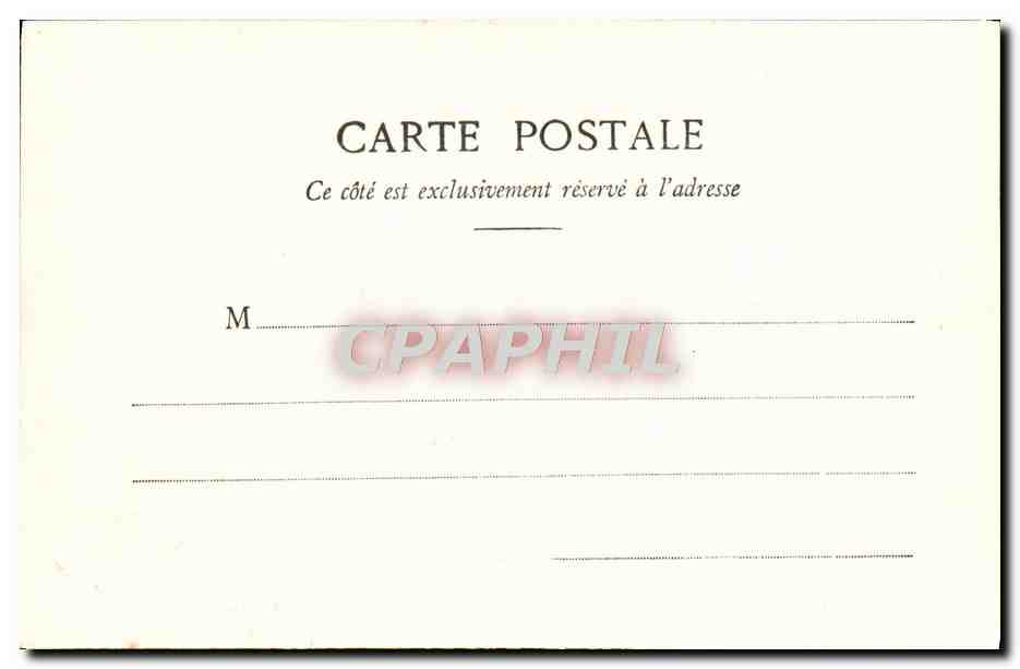CPA Cannes Interieur Du Vieux Chateau St Honorat — Verso