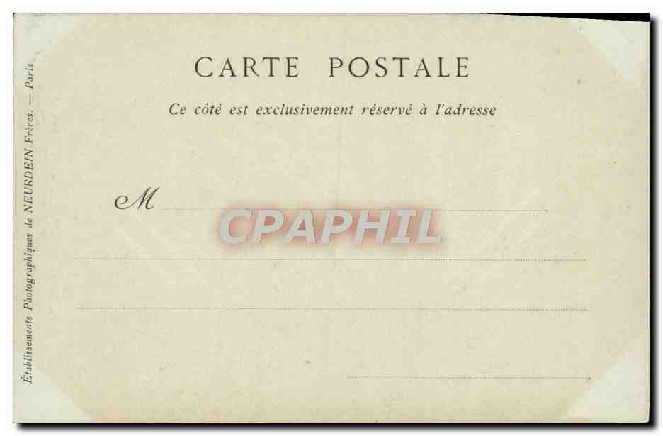 CPA Cite De Carcassonne Tour Visigoth — Verso