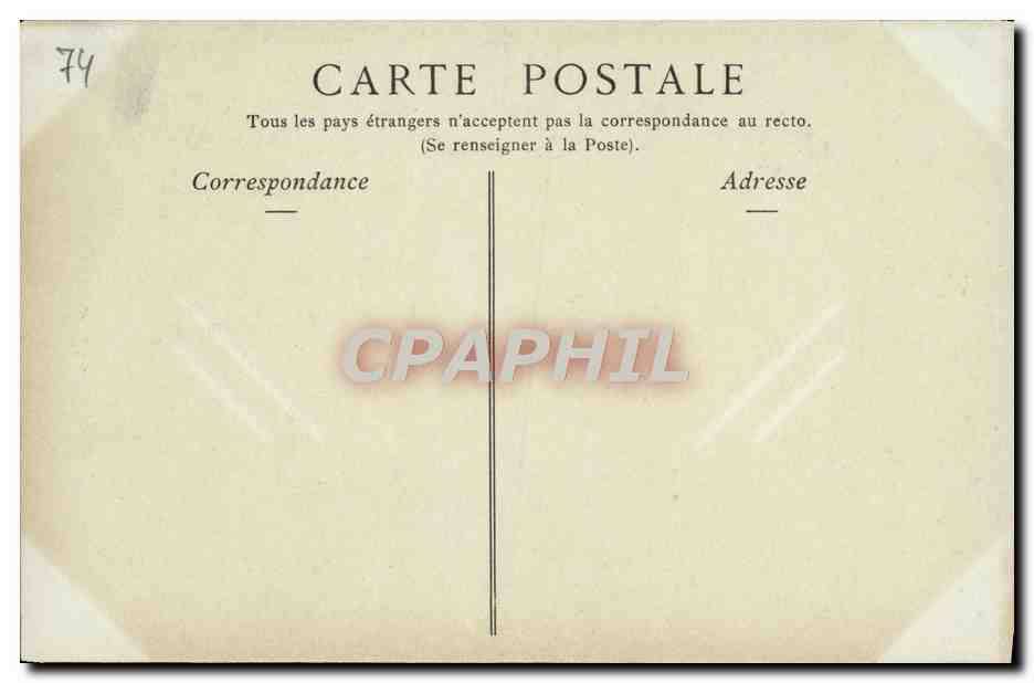 CPA Chartres La porte Guillaume — Rückseite