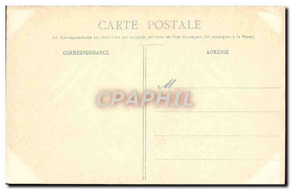 CPA Nancy Cour Interieure Du Palais Ducal — Verso