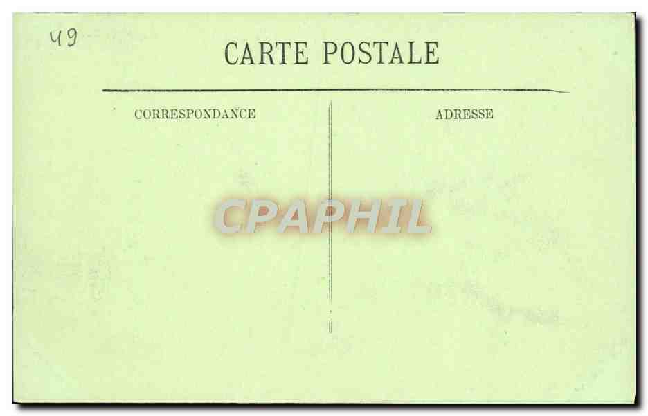 CPA Guerande Les Remparts Et La Gaudinais — Back