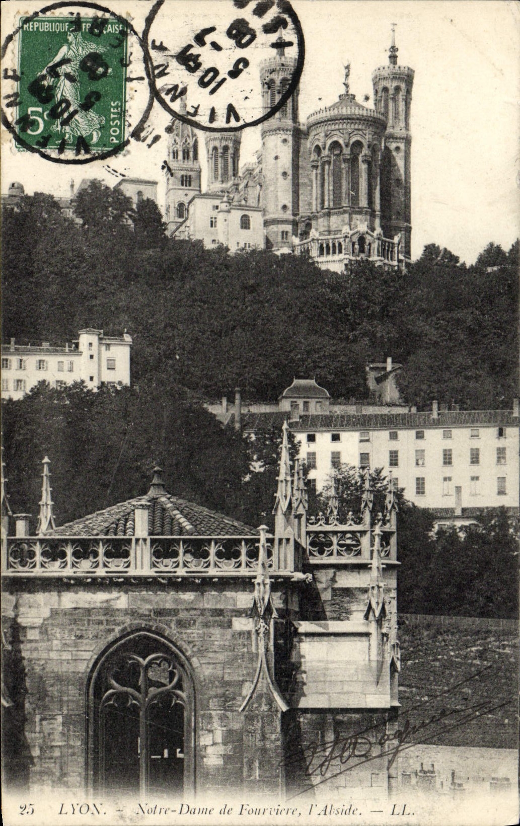 LYON — Notre-Dame de Fourvière, l'Abside — LL.