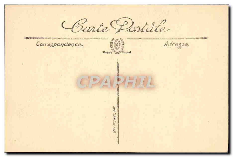 CPA Le Lioran Entree Des Gorges De L'Allagnon — Rückseite